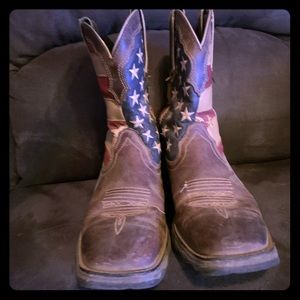 Durango Lady Rebel American Flag Boots